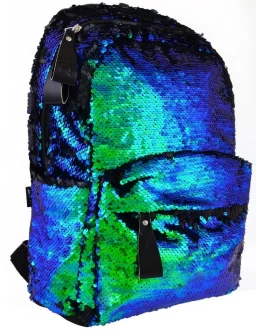 Рюкзак молодіжний YES з пайетками GS-01 Green chameleon - poz 557678