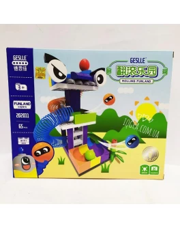 Конструктор з пружинками Rolling Funland 202011 (65 деталей) - smart 202011 