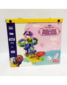 Конструктор з пружинками Rolling Funland 202101 (153 деталі) - smart 202101