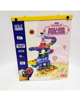 Конструктор з пружинками Rolling Funland 202102 (203 деталі) - smart 202102