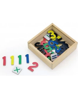 Набір магнітних цифр Viga Toys, 37 шт. (50325)