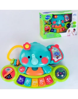 Музична іграшка Hola Toys Піаніно дитяче Слоник