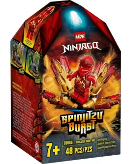 Конструктор LEGO NINJAGO Турбо спін-джитсу Кай (70686)