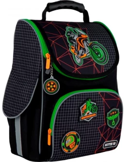 Рюкзак шкільний каркасний Kite Education Motocross K21-501S-2