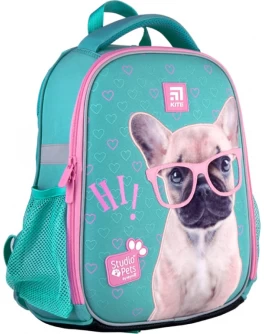 Рюкзак шкільний каркасний Kite Education Studio Pets SP21-555S-1