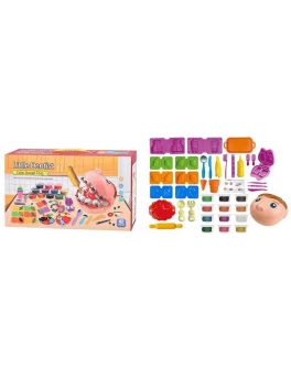 Тісто для ліплення Маленький дантист, 42 елементи, 12 кольорів тіста (LC 64-7)