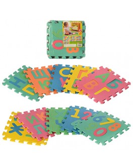Игровой коврик мозаика Цифры и буквы укр. (M 2736) - mpl M 2736