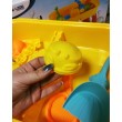 Ігровий столик-пісочниця з набором для піску: пасочки та лопатки  