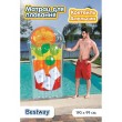 Надувний матрац для плавання Bestway Коктейль Апельсин 190 х 99 см 