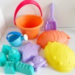 Силіконовий набір для гри з піском, 13 предметів  