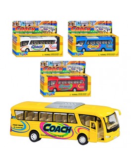 Машинка колекційна Kinsmart Автобус Coach, 4 кольори (KS 7101 W) - mpl KS 7101 W