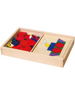 Дерев'яна мозаїка Viga Toys (50029) - afk 50029