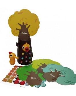 Дитяча магнітна гра Limo Toy Нагодуй пташеня дятлика (FT 0015)