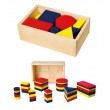 Дерев'яна гра Viga Toys Логічні блоки (56164) - afk 56164