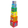 Дерев'яні кубики Viga Toys Пірамідка (59461) - afk 59461