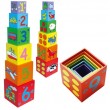 Дерев'яні кубики Viga Toys Пірамідка (59461) - afk 59461