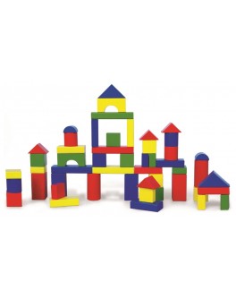 Деревянные кубики конструктор Viga Toys 50 шт (59542) - afk 59542