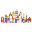 Дерев'яний конструктор кубики Viga Toys Місто 100 шт (59696) - afk 59696