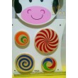 Деревянная игрушка настенная Viga Toys Корова с кругами (50677) - afk 50677
