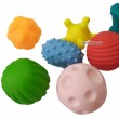 М'ячі текстурні Bath Toys пищалки 8 шт (88-52)