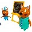 Ігровий набір Три кота Kittens love learning - Знову в школу, 5 фігурок (M 8812)