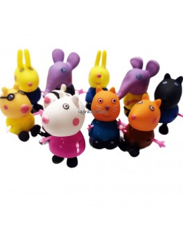 Ігровий набір Фігурки з мультфільму Свинка Пеппа 10 фігурок (PP605-10)