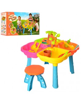 Дитячий ігровий столик-пісочниця для піску та води 9810 - mpl 9810
