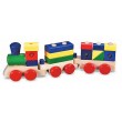 Дерев'яна іграшка Поїзд з кубиками, Melissa & Doug