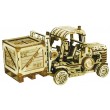 Механический 3D пазл Погрузчик с копилкой, Wood Trick - WT 4820195190234