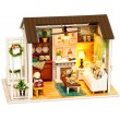 3D Румбокс ляльковий будинок конструктор DIY Cute Room Вітальня з верандою та каміном (C 48620)