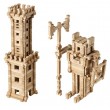 Деревянный конструктор Игротеко - Башня на 213 деталей - igroteco 0033