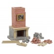 Конструктор із міні-цеглинок Fireplace. Камін (71184)
