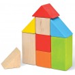 Дерев'яні кубики Ігротеко кольорові 9 шт (900163)
