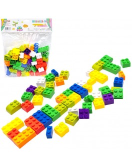 Конструктор дитячий Intelli Toys Puzzle blocks Класичний великі деталі (HL6055)