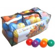 Набір м'ячів для сухого басейну Intex 100  кульок 6,5 в сумці (49602)