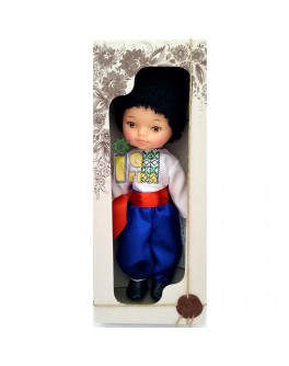 Лялька "Українець", вишиванка| 35 см - alb B223/4