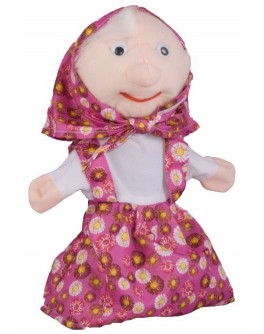 Лялька м'яка на руку Копиця Бабуся (00606)