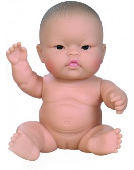 Кукла-пупс Младенец девочка китаянка без одежды Paola Reina (31017) 22 см Паола Рейна - kklab 01017