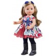 Кукла Paola Reina Эмма в платье с цветами 40 см (06016) - kklab 06016