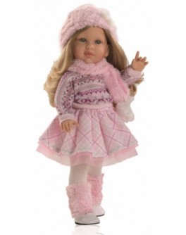 Кукла Paola Reina Одри в розовой шапочке 40 см (06062) - kklab 06062