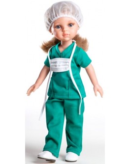 Кукла Карла врач Paola Reina, 32 см - kklab 04617