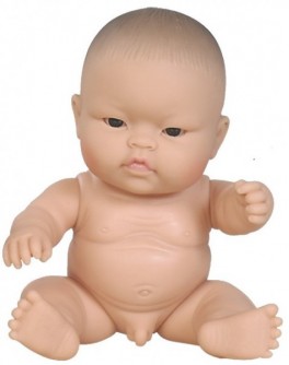 Кукла-пупс Мальчик азиат без одежды Paola Reina, 22 см - kklab 31015