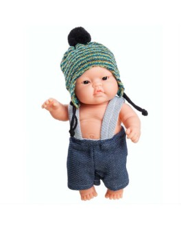 Кукла-пупс мальчик азиат Лукас (01231) 22 см. Паола Рейна - kklab 01231