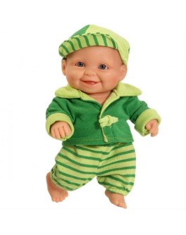 Кукла-пупс Мальчик в зеленом без коробки Paola Reina (01119) 22 см Паола Рейна - kklab 01119