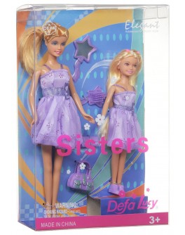 Набор Defa Lucy из двух кукол Сестры (8126) - ves 8126