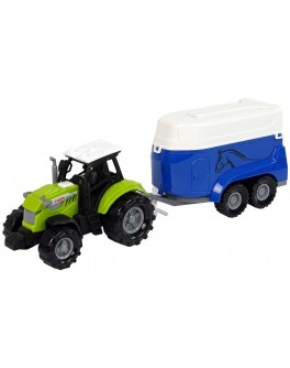 Іграшка Трактор із причепом, звук, світло (550-3 P)