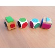 Кубики кольори та геометричні форми за методикою Монтессорі Hega