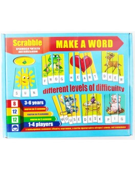 Игра Эрудит. Составь слово - Scrabble. Make a word (англ.) - GR rv0017496