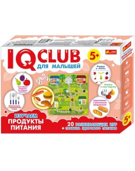 Учебные пазлы. Изучаем продукты. IQ-club для малышей Ranok Creative - RK 13152043Р