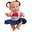 Кукла-пупс Paola Reina Грета с сердечком 22 см (00119) - kklab 00119